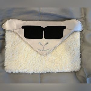 BCBG Chic Sherpa Clutch “Sheep Clutch”